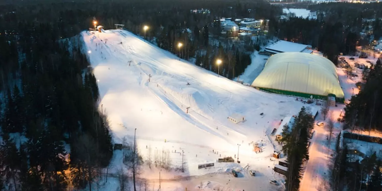 Ist Skifahren ein beliebter Wintersport in Finnland?